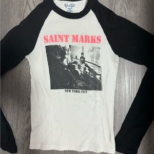 Brandy Melville Saint Marks long sleeve tee